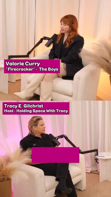 What a dream to have The Boys’ Valorie Curry in studio for @holdingspacewithtracy. Here she shares about how fans related to her character Firecracker’s arc on the show’s exemplary final season. Catch this full episode wherever you get your podcasts. Thank you @joshio83 for making this happen. @theboystv #theboys #lgbtq #podcast
