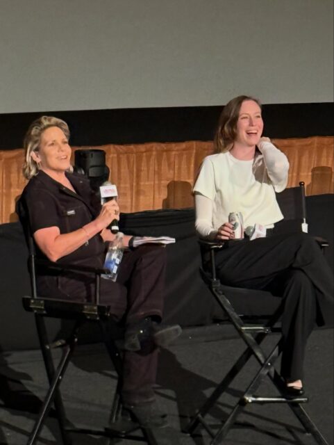 Thank you @welcometocampmiasma and @mubi for the opportunity to be in conversation with @hannaheinbinder for this film that I will always champion. It was an inspiring night interviewing a rising legend. Thank you. Please see and support Teenage Sex and Death at Camp Miasma! It is a wild ride and a story for our times. ❤️🏕️🩸❤️