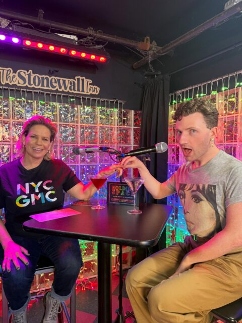 I can’t believe we are at the the final episode of @holdingspacewithtracy season 2. We are closing out the season shot primarily at @thestonewallinn with my pal, my darling @plasmanyc. Please join Plasma and me tomorrow for an in-depth conversation about drag, art, activism, Broadway, Marilyn, and Barbra. Catch up on Holding Space with Tracy wherever you get your podcasts. 🩷