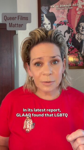 LGBTQ+ film matters. Here’s more from @glaad Where We Are in Film report. #lgbtq #queerfilm